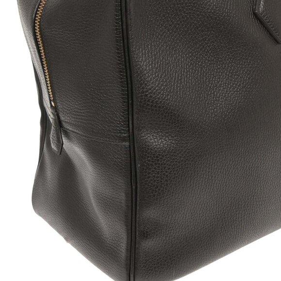 Hermes Black Ardennes Plume 45 Duffle Handbag ◯X 2M 115812 - Picture 3 of 9